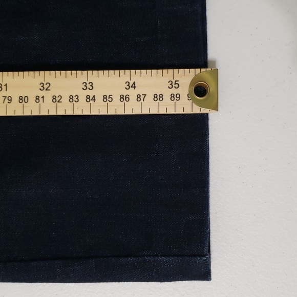 Banana Republic NWT Sheath Jean Dress 0 Blue Denim Dark Wash Short Sleeve Preppy - Picture 16 of 16